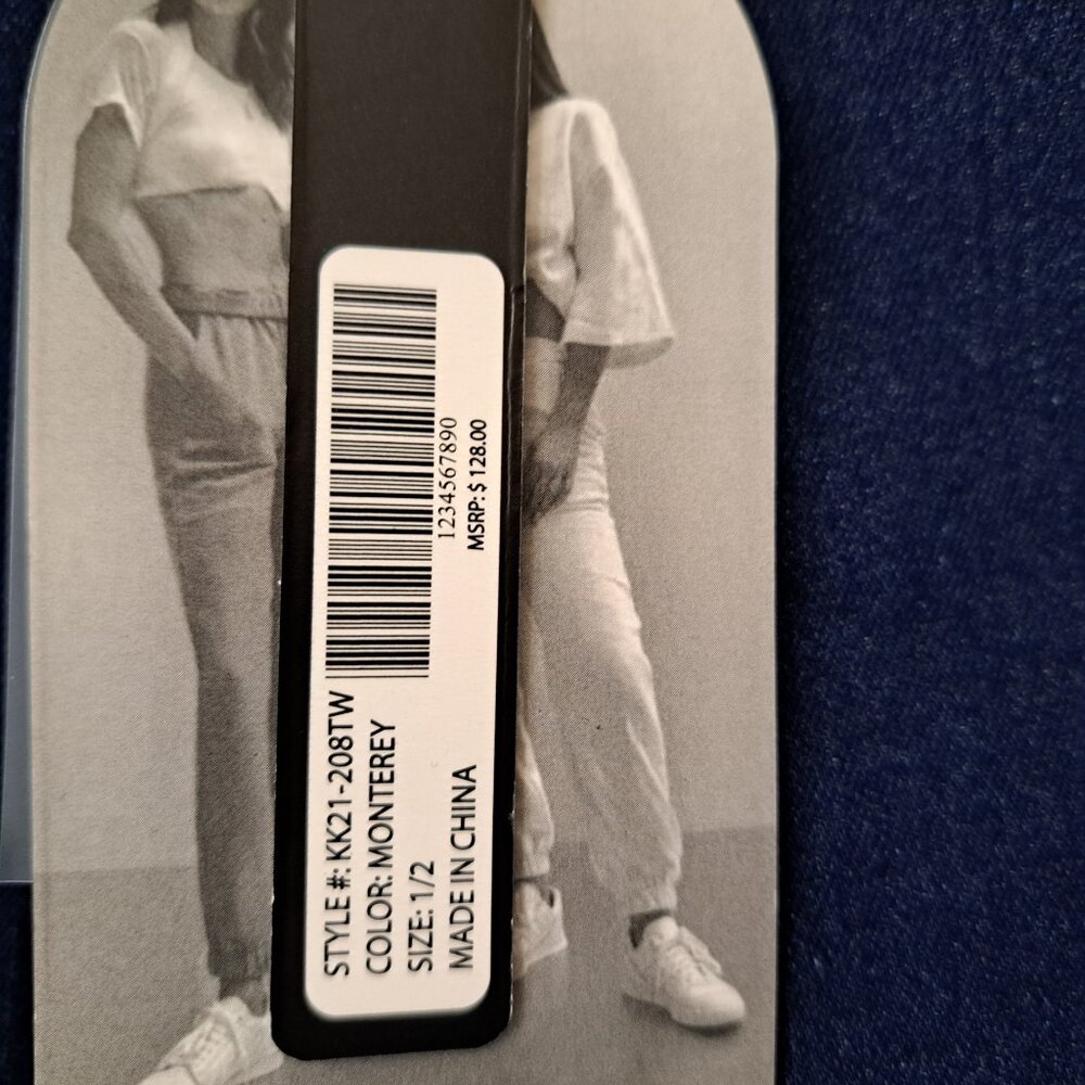 Kendall & Kylie Kompact Mid-Rise Juniors Skinny Jeans Dark Blue Size 1/2… - Picture 7 of 14